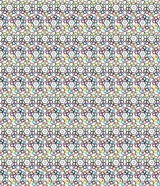 geometrik şekil tasarımlı kusursuz desen