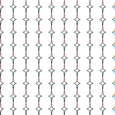 geometrik elementlerle kusursuz arkaplan, vektör illüstrasyonu 
