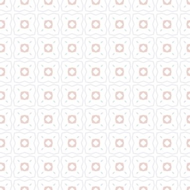 farklı geometrik şekillere sahip soyut, pürüzsüz desensiz vektör çizimi