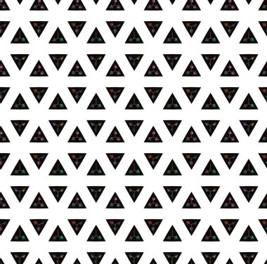 geometrik şekil tasarımlı kusursuz desen