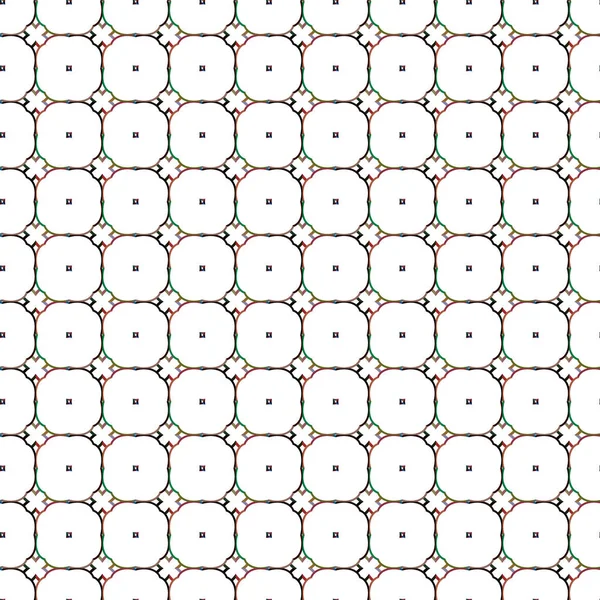 Padrão Sem Costura Com Design Forma Geométrica — Vetor de Stock