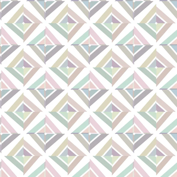 Tileable Background Geometric Elements Fabric Design — Stock Vector