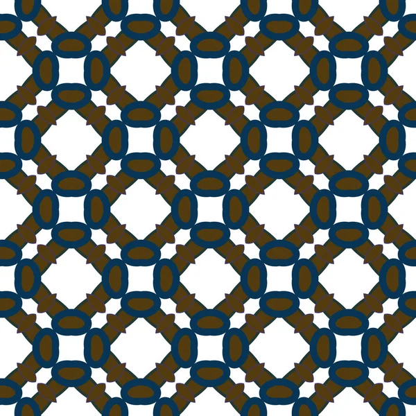 幾何学的な形状デザインのシームレスなパターン — ストックベクタ