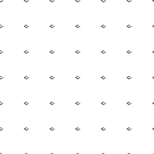Padrão Sem Costura Com Design Forma Geométrica — Vetor de Stock