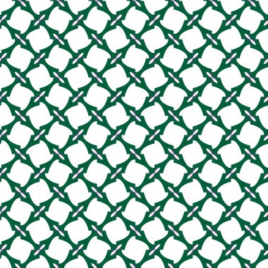Geometrik süslemeli vektör deseni. Kusursuz tasarım dokusu.
