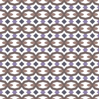 Renkli şekilli soyut geometrik desen