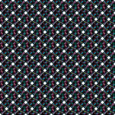 geometrik şekil tasarımlı kusursuz desen