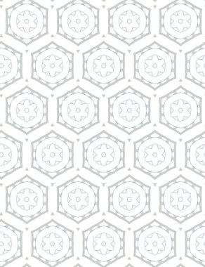 geometrik şekil tasarımlı kusursuz desen