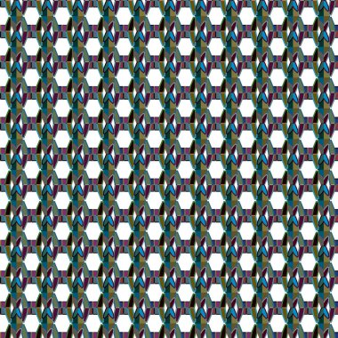 Soyut geometrik şablonun vektör çizimi