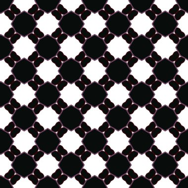 geometrik şekil tasarımlı kusursuz desen