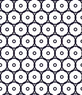 geometrik elementlerle kusursuz arkaplan, vektör illüstrasyonu 