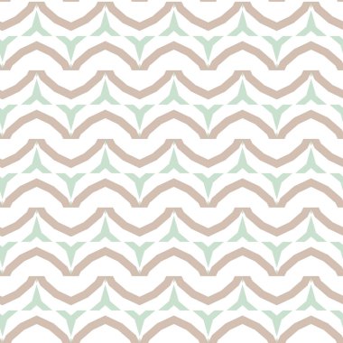 Geometrik süslemeli vektör deseni. Kusursuz tasarım dokusu.