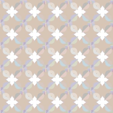 geometrik şekil tasarımlı kusursuz desen