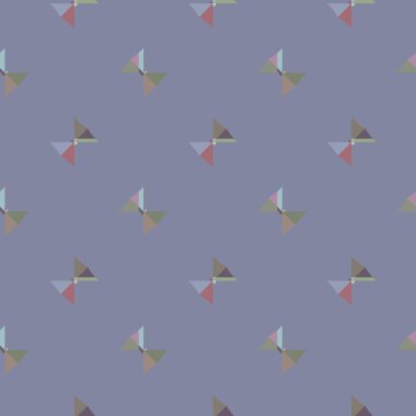 farklı geometrik şekillere sahip soyut, pürüzsüz desensiz vektör çizimi