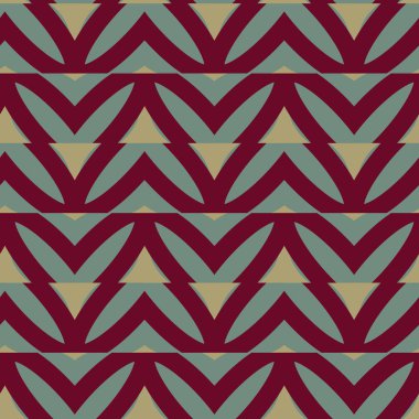 farklı geometrik şekillere sahip vektörsüz desen