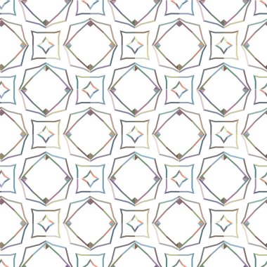 Soyut geometrik dikişsiz desen. Duvar kağıtları, arkaplan, yüzey dokuları için vektör çizimi 