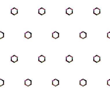 Soyut geometrik dikişsiz desen. Duvar kağıtları, arkaplanlar, yüzey dokuları için vektör çizimi 