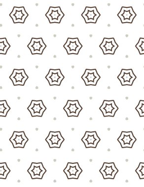 Soyut geometrik şablonun vektör çizimi