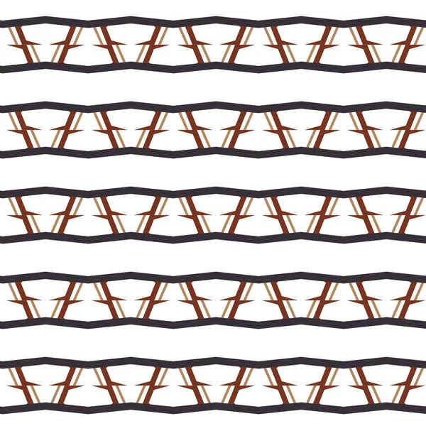 Бесшовный Фон Геометрическими Элементами Векторная Иллюстрация — стоковый вектор
