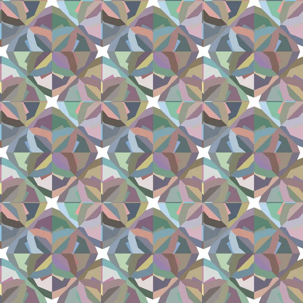 Abstract Geometrisch Naadloos Patroon Vector Illustratie Voor Wallpapers Achtergronden Oppervlakte — Stockvector