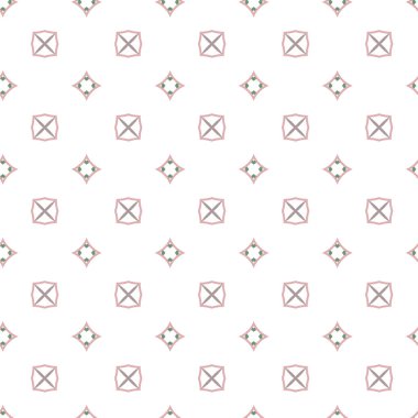 geometrik şekil tasarımlı kusursuz desen