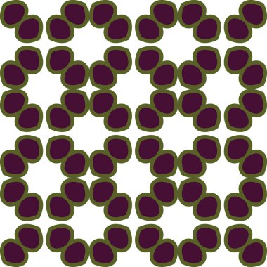 Soyut geometrik şablonun vektör çizimi