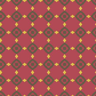 Farklı geometrik şekillere sahip kusursuz desensiz vektör çizimi