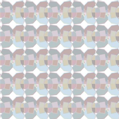 Geometrik süslemeli vektör deseni. Kusursuz tasarım dokusu.