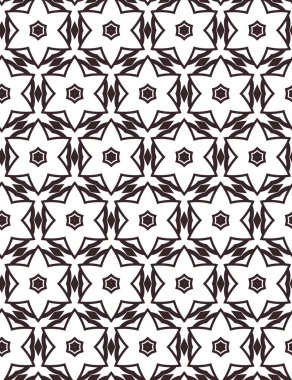 geometrik şekil tasarımlı kusursuz desen