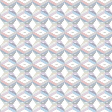 geometrik şekil tasarımlı kusursuz desen