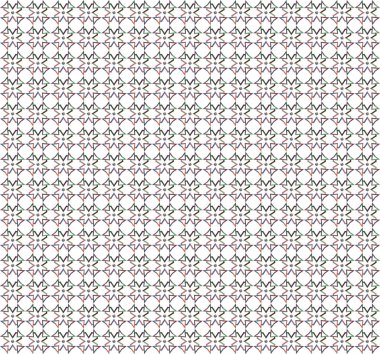 Soyut geometrik şablonun vektör çizimi