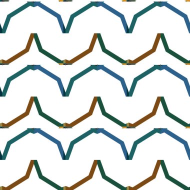 geometrik elementlerle kusursuz arkaplan, vektör illüstrasyonu 