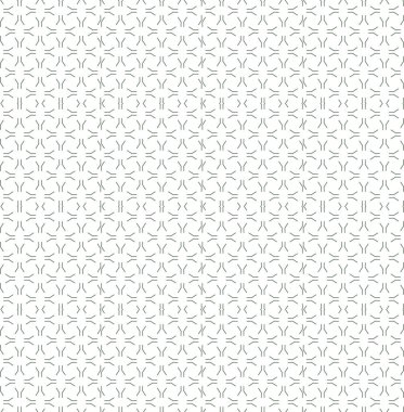 Farklı geometrik şekillere sahip kusursuz desensiz vektör çizimi