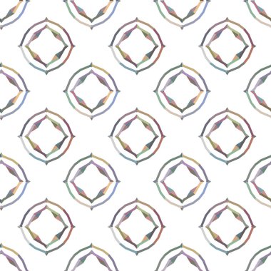 geometrik şekil tasarımlı kusursuz desen