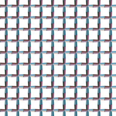 geometrik şekil tasarımlı kusursuz desen