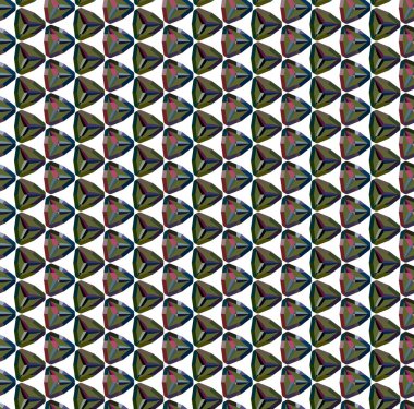 geometrik şekil tasarımlı kusursuz desen