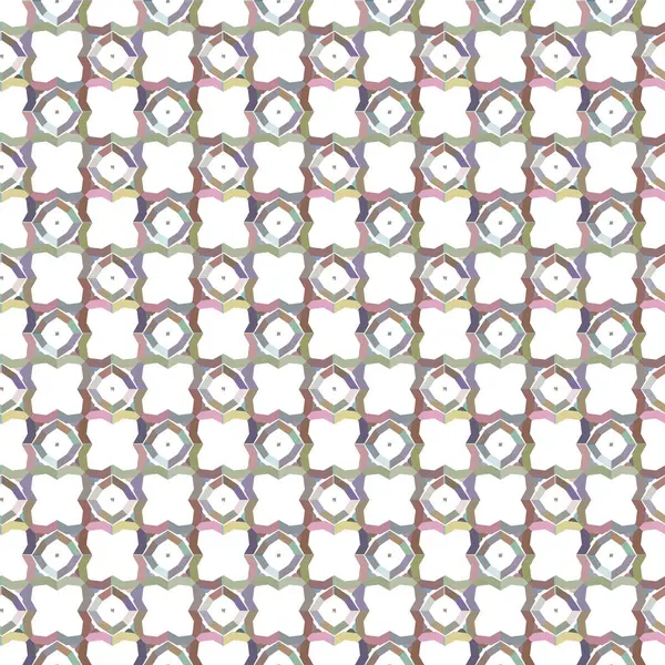Geometrik süslemeli vektör deseni. Kusursuz tasarım dokusu. 