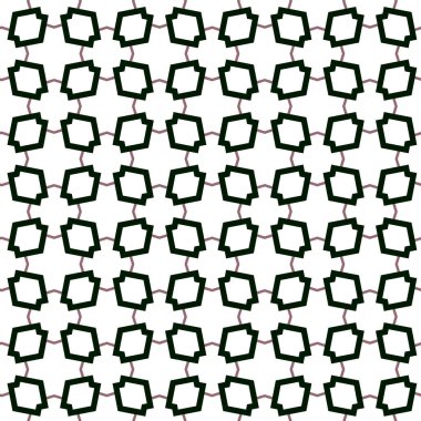 Soyut geometrik şablonun vektör çizimi