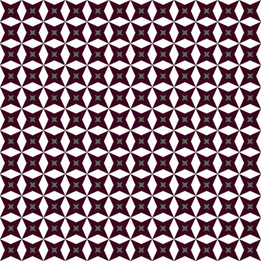 Geometrik süslemeli vektör deseni. Kusursuz tasarım dokusu.