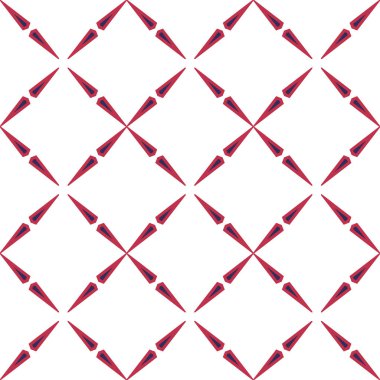 Geometrik süslemeli vektör deseni. Kusursuz tasarım dokusu.