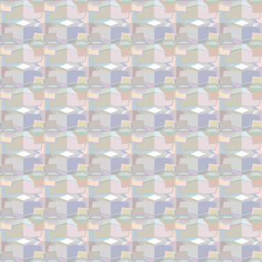 Kusursuz şablon arkaplan, soyut vektör çizimi 