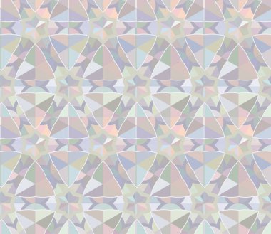 Soyut geometrik şekilli kusursuz desen