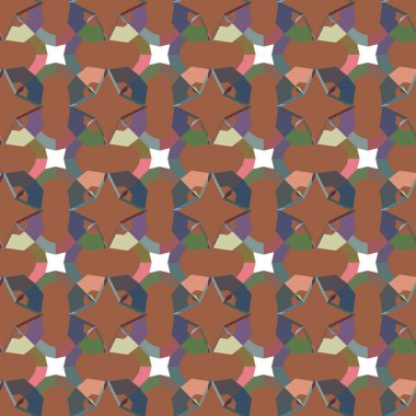 Soyut geometrik şablonun vektör çizimi