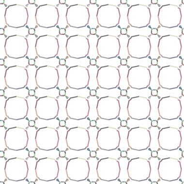 Modern geometrik vektör tasarımı, kusursuz desen çizimi