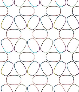 geometrik şekil tasarımlı kusursuz desen