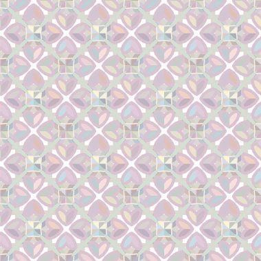 geometrik şekil tasarımlı kusursuz desen