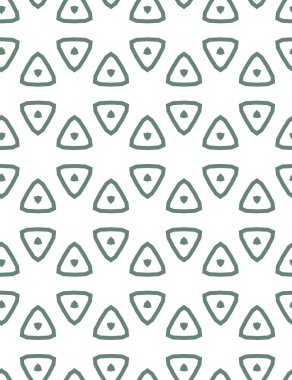 geometrik elementlerle kusursuz arkaplan, vektör illüstrasyonu 