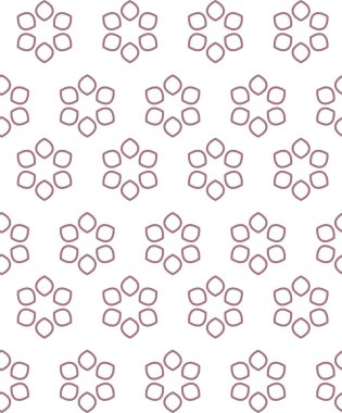 Modern geometrik vektör tasarımı, kusursuz desen çizimi