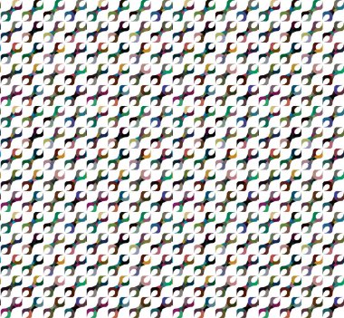 geometrik elementlerle kusursuz arkaplan, vektör illüstrasyonu 