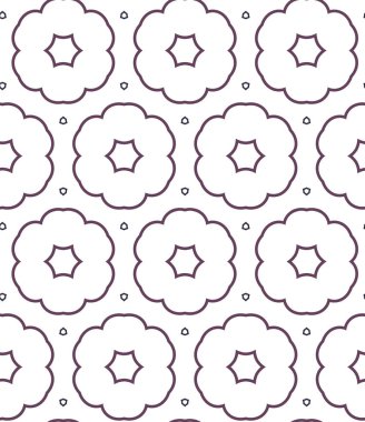 geometrik şekil tasarımlı kusursuz desen